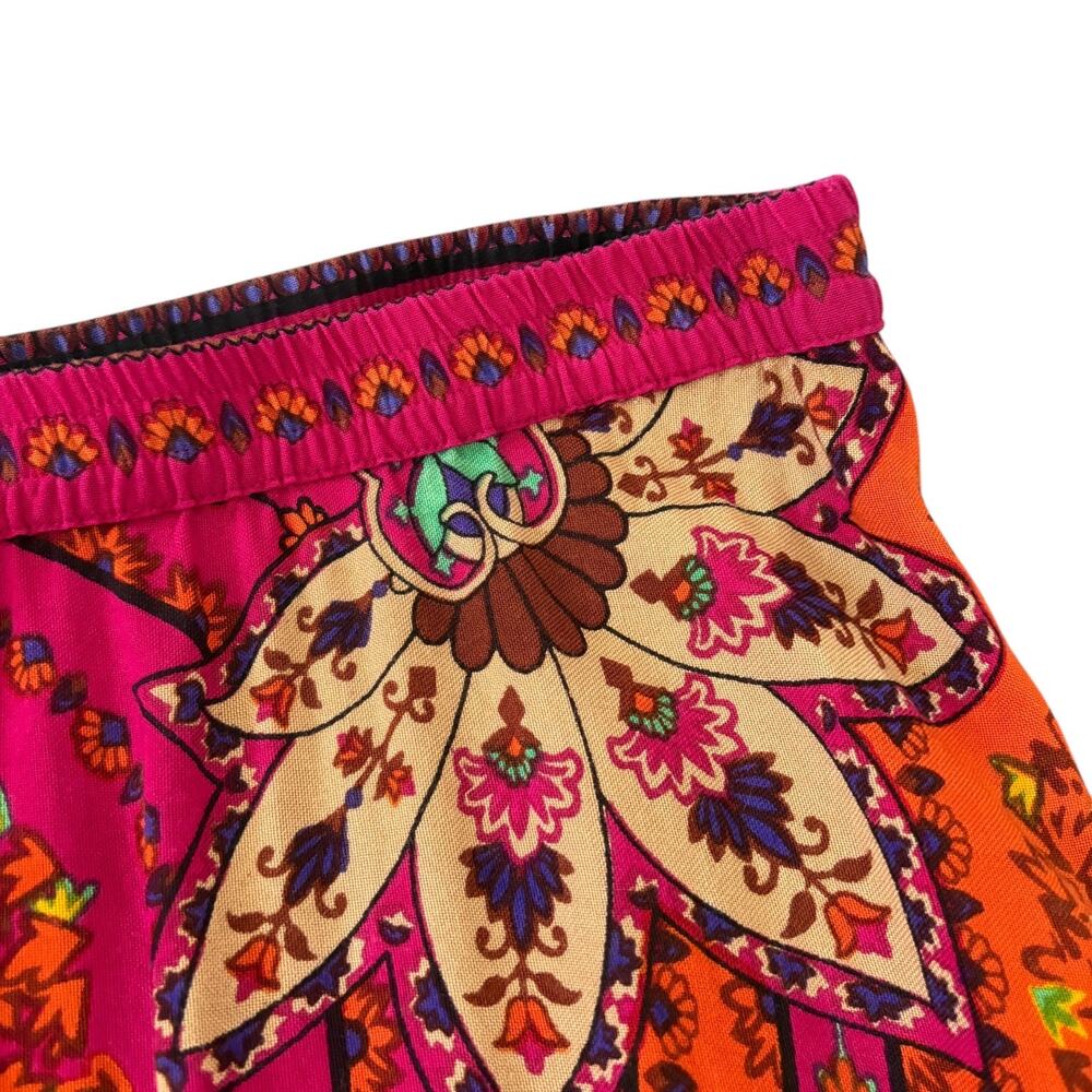 Soft Surroundings Artsy Marguerite Floral Maxi Skirt Multicolor Boho Festival L - Picture 4 of 7